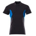 Mascot Accelerate Poloshirt – schwarzblau/azurblau