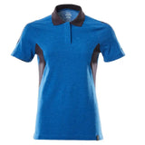 Mascot Damen Accelerate Poloshirt – azurblau/schwarzblau
