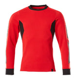 Mascot Accelerate Sweatshirt – verkehrsrot/schwarz