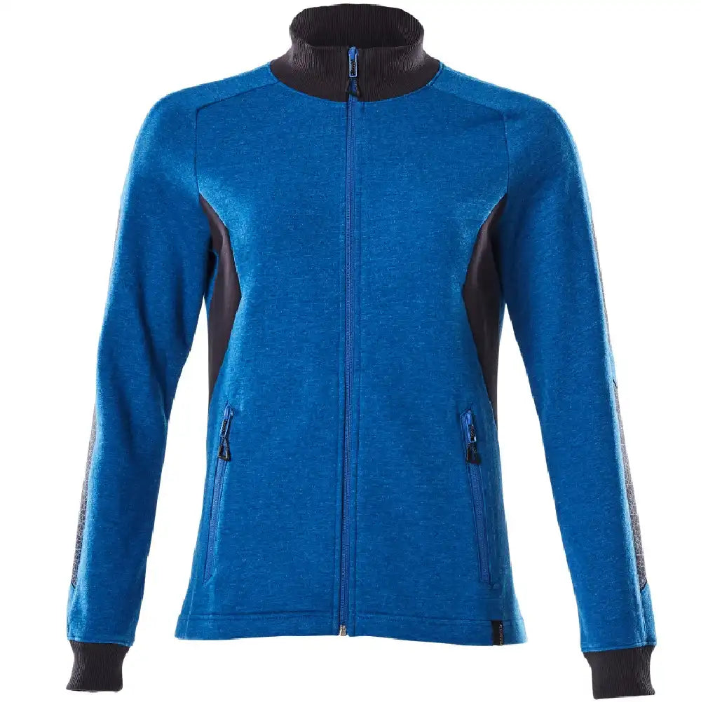Mascot Damen Accelerate Sweatjacke – azurblau/schwarzblau