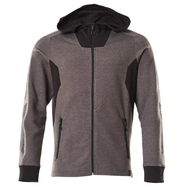 Mascot Accelerate Kapuzen-Sweatjacke – dunkelanthrazit/schwarz