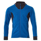 Mascot Accelerate Kapuzen-Sweatjacke – azurblau/schwarzblau