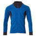 Mascot Accelerate Kapuzen-Sweatjacke – azurblau/schwarzblau