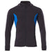 Mascot Accelerate Kapuzen-Sweatjacke – schwarzblau/azurblau