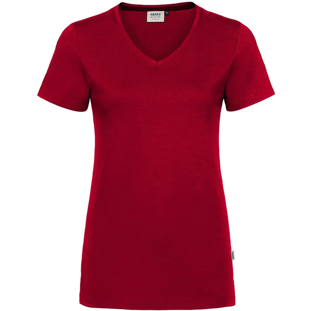 Hakro Damen COTTON-TEC 169 T-Shirt – rot