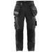 Blåkläder 1590 Stretch Handwerkerhose – dunkelgrau/schwarz