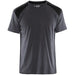 Blåkläder 3379 T-Shirt – mittelgrau/schwarz