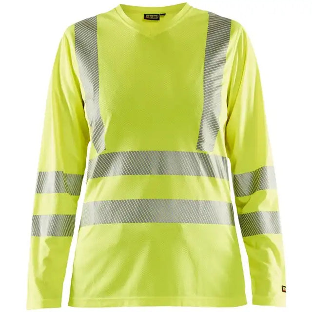 Blåkläder Damen 3485 Warnschutz Langarmshirt – gelb