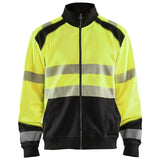 Blåkläder 3558 Warnschutz Sweatjacke – gelb/schwarz