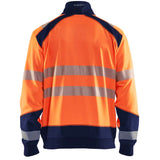 Blåkläder 3558 Warnschutz Sweatjacke – orange/marine