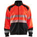Blåkläder 3558 Warnschutz Sweatjacke – rot/schwarz