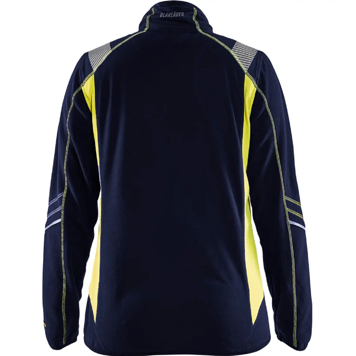 Blåkläder Damen 4973 Microfleece Jacke – marine/gelb