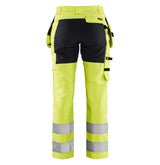 Blåkläder Damen 7163 Warnschutz Handwerkerhose – gelb/schwarz
