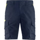 Blåkläder 1446 Industrie Stretch Shorts – dunkelmarine/gelb