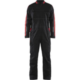 Blåkläder 6144 Industrie Stretch Overall – schwarz/rot