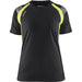 Blåkläder Damen 3402 T-Shirt – schwarz/gelb