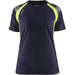 Blåkläder Damen 3402 T-Shirt – marine/gelb