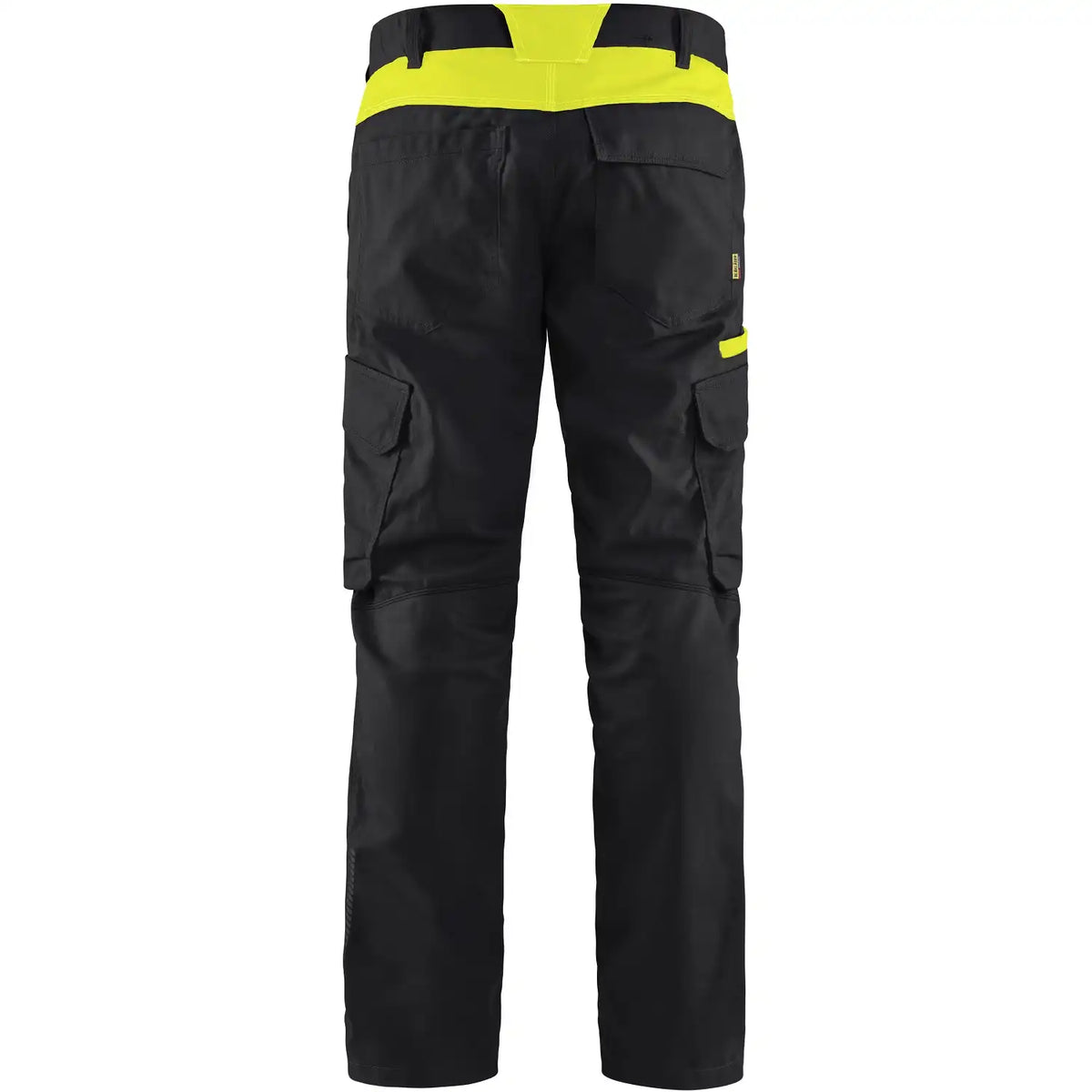 Blåkläder 1444 Industrie Stretch Bundhose – schwarz/gelb