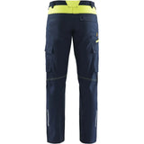 Blåkläder 1444 Industrie Stretch Bundhose – dunkelmarine/gelb