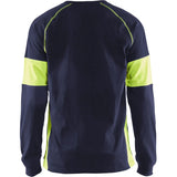 Blåkläder 3520 Langarmshirt – marine/gelb