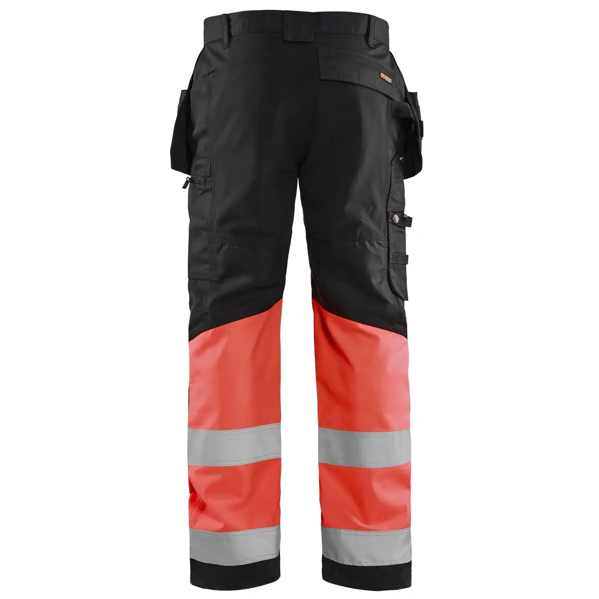 Blåkläder 1558 Warnschutz Stretch Handwerkerhose – schwarz/rot