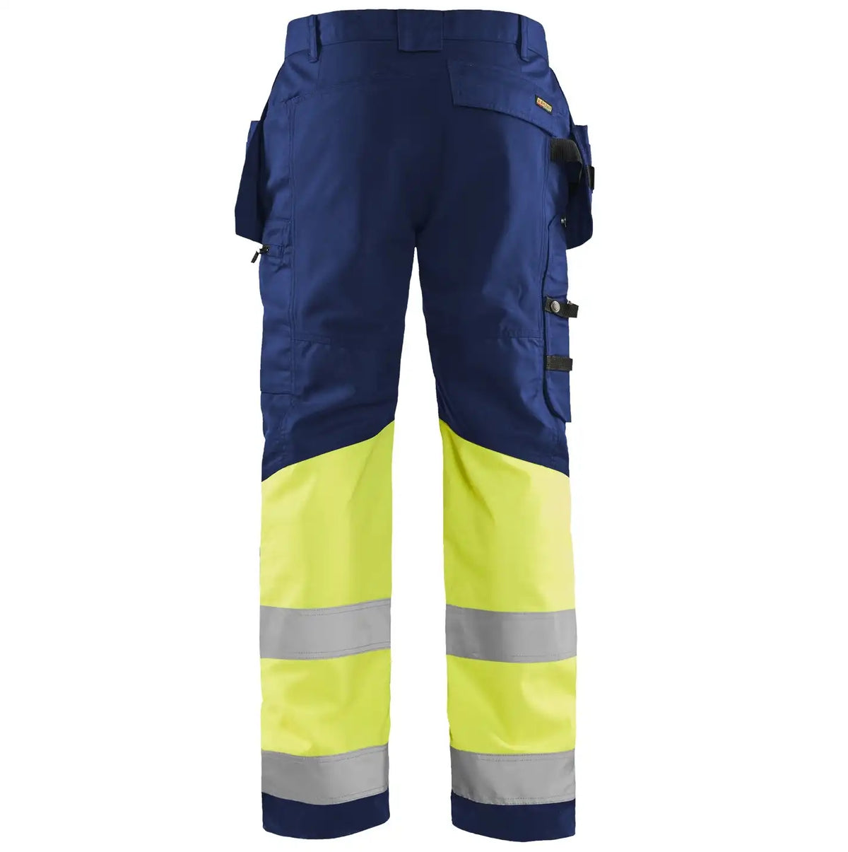 Blåkläder 1558 Warnschutz Stretch Handwerkerhose – marine/gelb