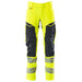 Mascot Accelerate Safe Masco Warnschutz Bundhose Stretch – gelb/schwarzblau