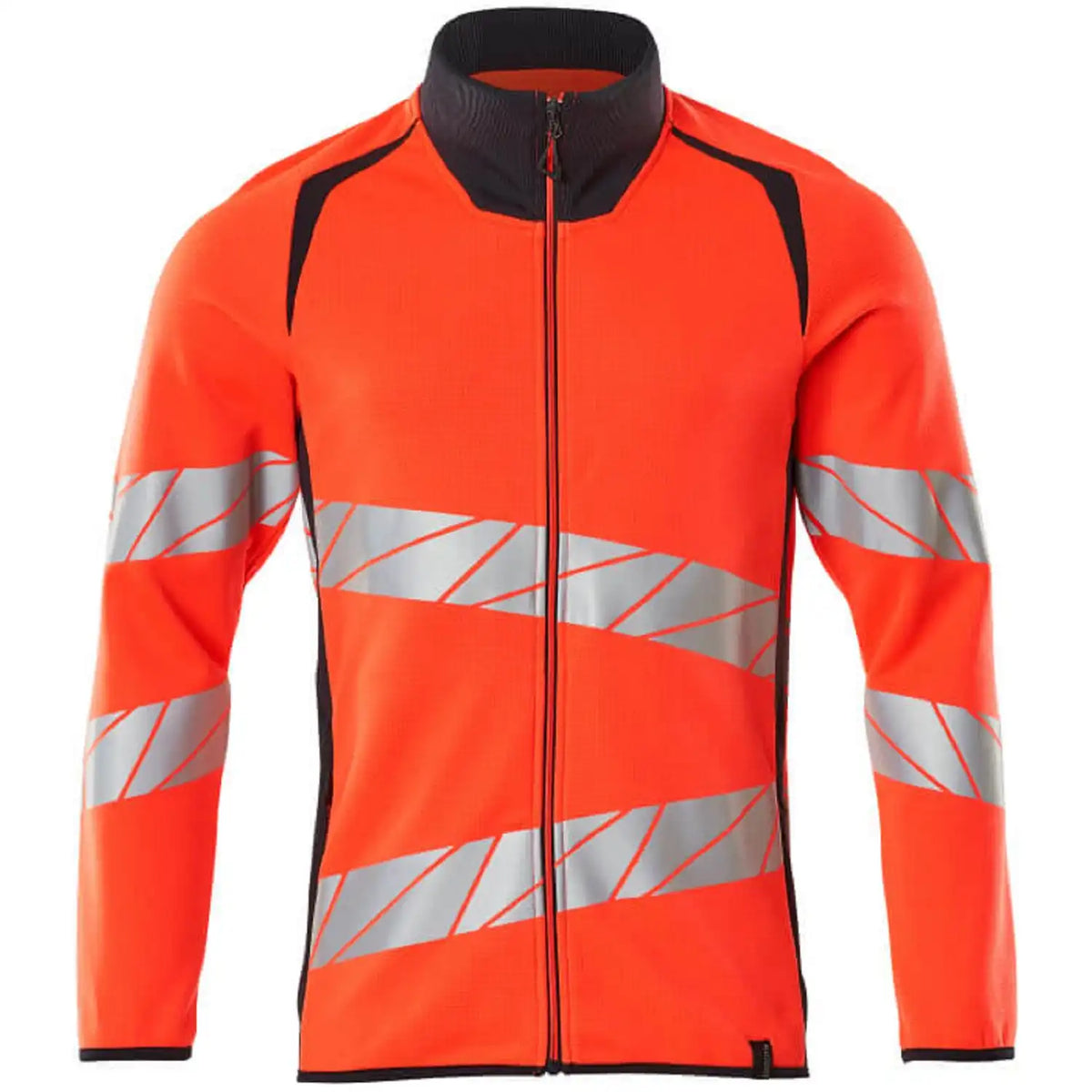 Mascot Accelerate Safe Warnschutz Sweatjacke – rot/schwarzblau