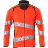 Mascot Accelerate Safe Warnschutz Sweatjacke – rot/schwarzblau