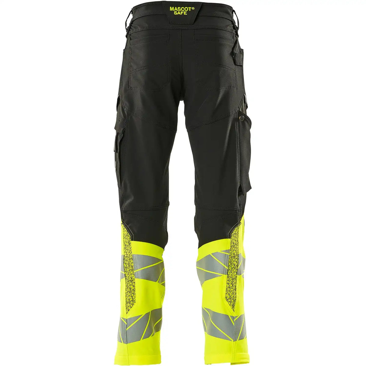 Mascot Accelerate Safe Warnschutz Arbeitshose – schwarz/gelb