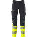 Mascot Accelerate Safe Warnschutz Arbeitshose – schwarzblau/gelb