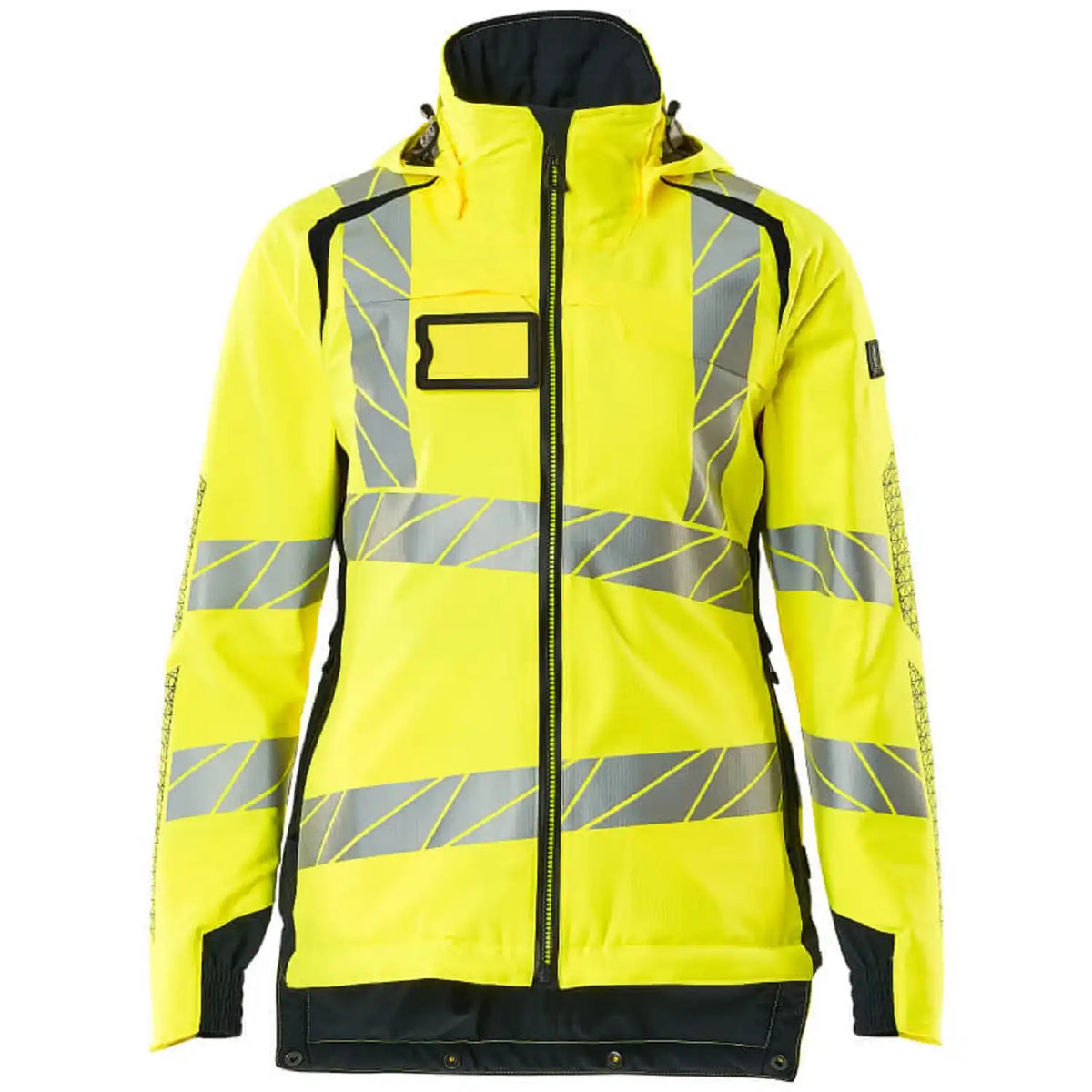 Mascot Damen Accelerate Safe Masco Warnschutz Winterjacke – gelb/schwarzblau