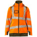 Mascot Damen Accelerate Safe Masco Warnschutz Winterjacke – orange/moosgrün
