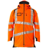 Mascot Accelerate Safe Warnschutz Winter-Parka – orange/schwarzblau