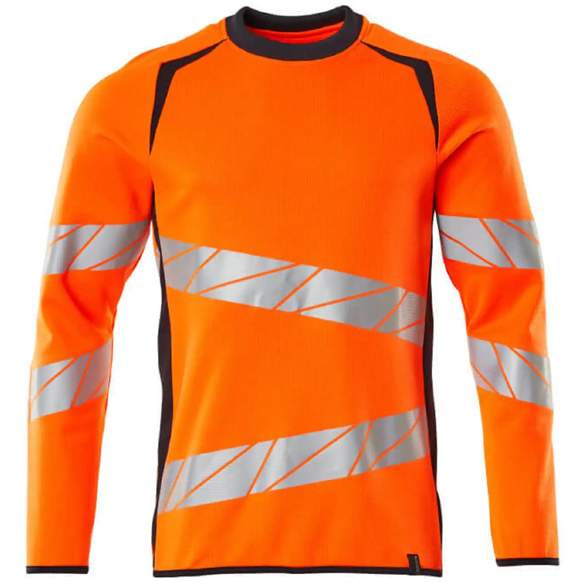 Mascot Accelerate Safe Warnschutz Sweatshirt – orange/schwarzblau