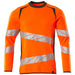 Mascot Accelerate Safe Warnschutz Sweatshirt – orange/dunkelanthrazit