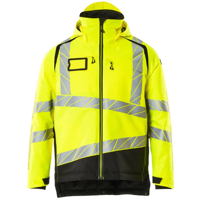 Mascot Accelerate Safe Warn-Winterjacke zweifarbig – gelb/schwarz