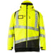 Mascot Accelerate Safe Warn-Winterjacke zweifarbig – gelb/schwarz