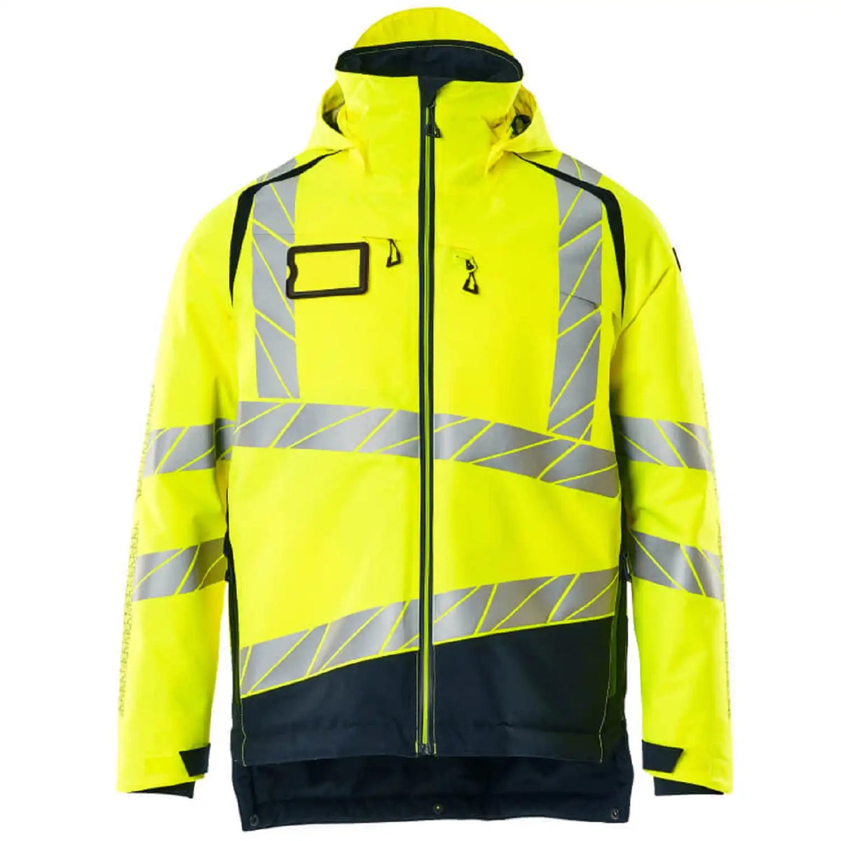 Mascot Accelerate Safe Warn-Winterjacke zweifarbig – gelb/schwarzblau