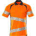 Mascot Accelerate Safe Warnschutz Polo-Shirt – orange/schwarzblau