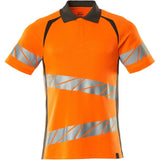 Mascot Accelerate Safe Warnschutz Polo-Shirt – orange/dunkelanthrazit