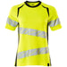 Mascot Damen Accelerate Safe Warnschutz T-Shirt – gelb/schwarz