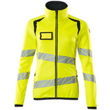 Mascot Damen Accelerate Safe Warn-Fleecejacke – gelb/schwarzblau
