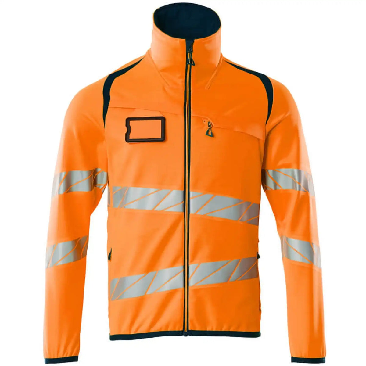 Mascot Accelerate Safe Warnschutz Fleecejacke – orange/schwarzblau
