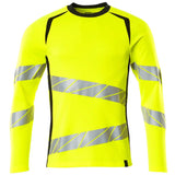 Mascot Accelerate Safe Warnschutz Langarmshirt – gelb/schwarz