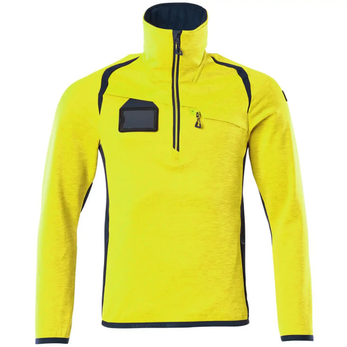 Mascot Accelerate Safe Fleecepullover – gelb/schwarzblau