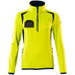 Mascot Damen Accelerate Safe Fleecepullover – gelb/schwarzblau