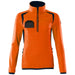Mascot Damen Accelerate Safe Fleecepullover – orange/schwarzblau