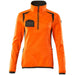 Mascot Damen Accelerate Safe Fleecepullover – orange/dunkelanthrazit