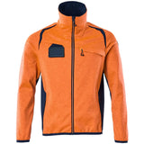 Mascot Accelerate Safe Fleecejacke – orange/schwarzblau